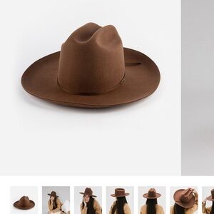 Gigi Pip Brown Ezra Western Hat